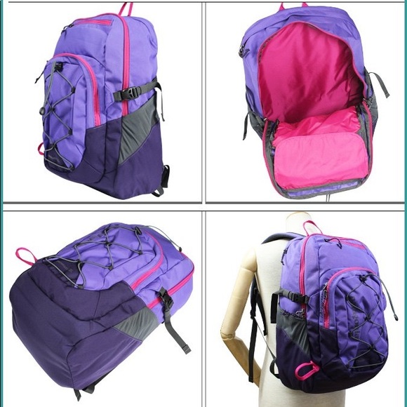 purple patagonia backpack
